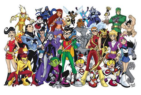 teen titans characters